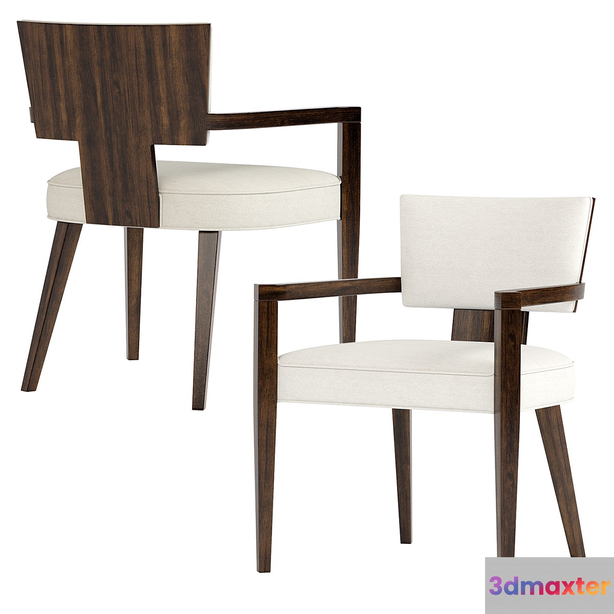 55 Broadway Armchair 3D Max