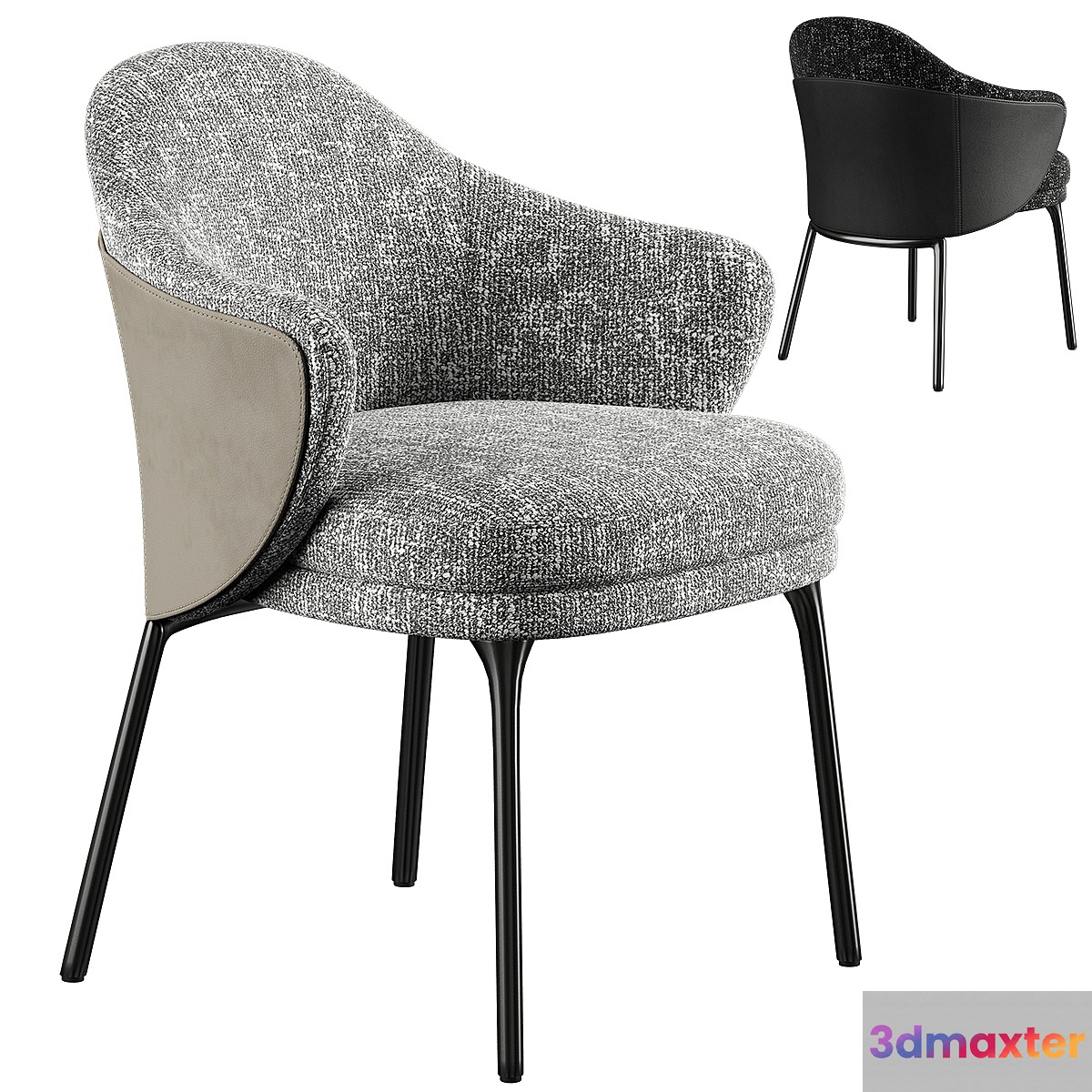 Minotti angie dining 3D Max