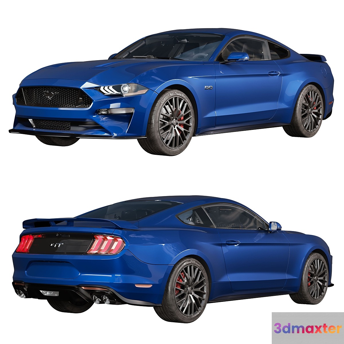 Ford Mustang GT 3D Max