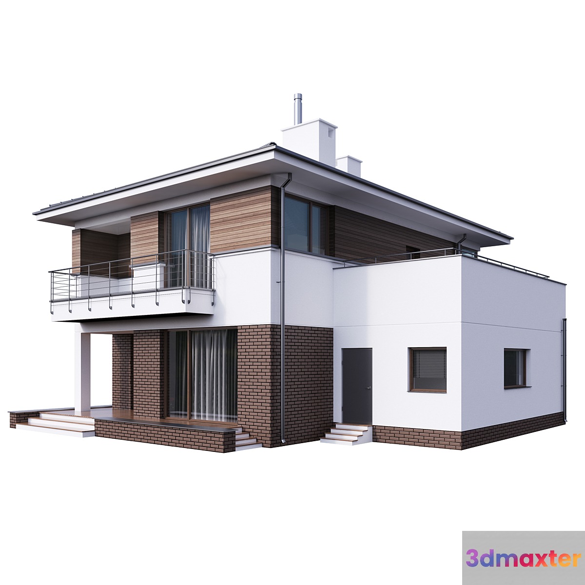 Villa 3D Max