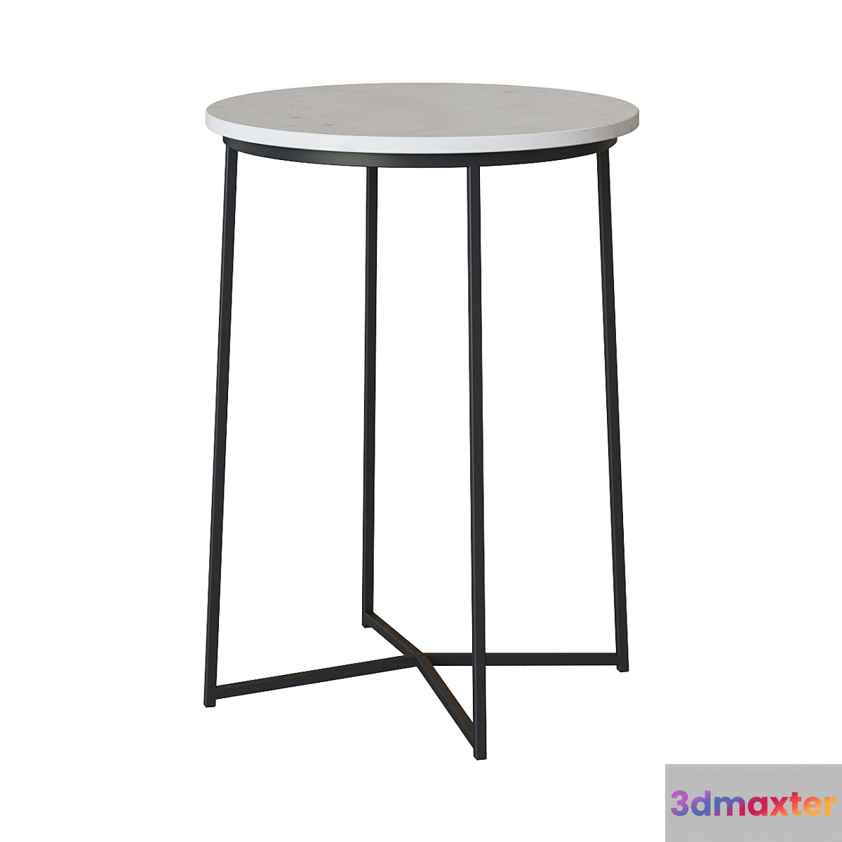 Burnet table 3D Max
