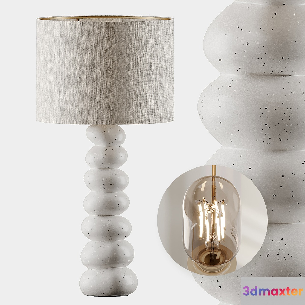 Neko Table Lamp from Antropology 3D Max