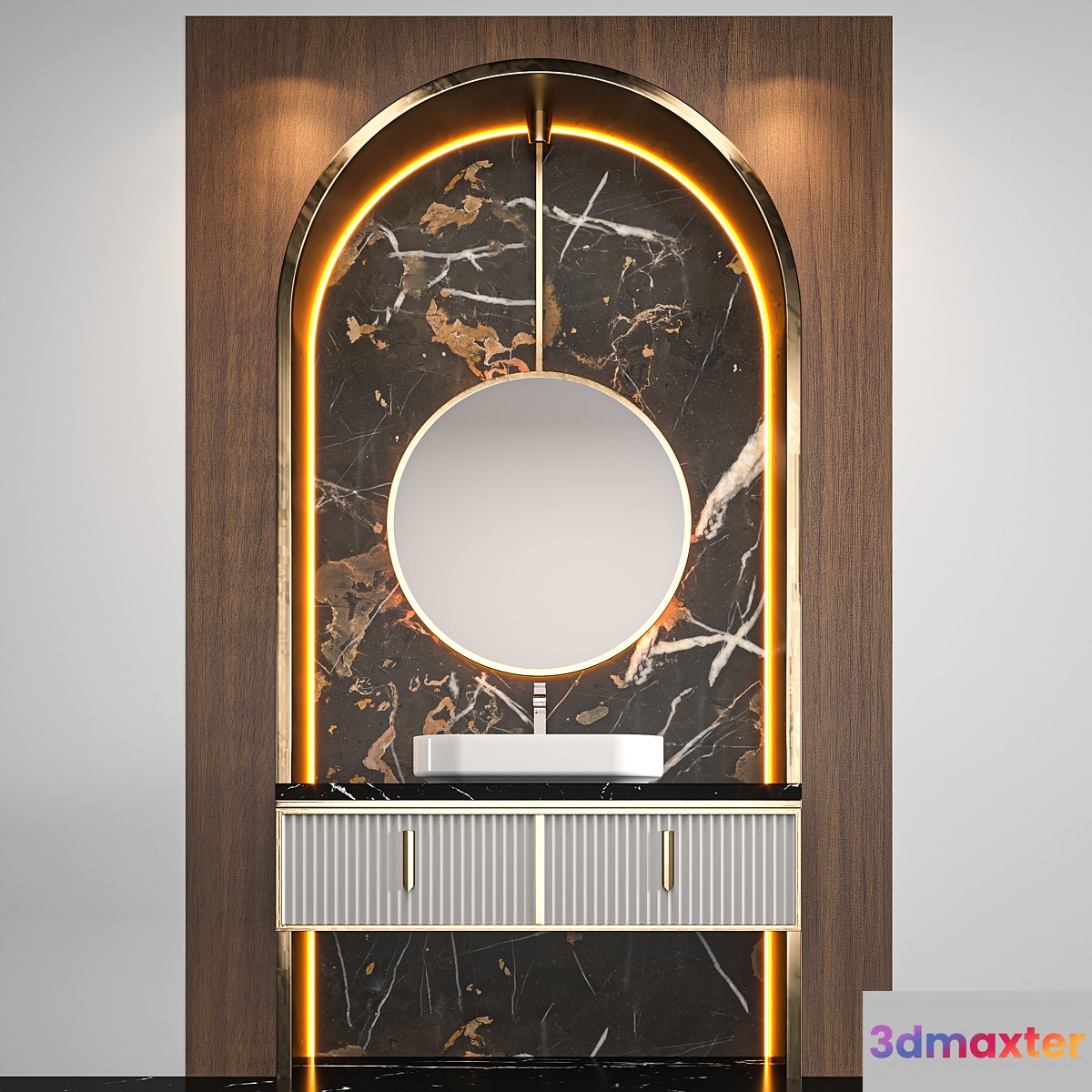 Bathroom Furniture 2 3D Max