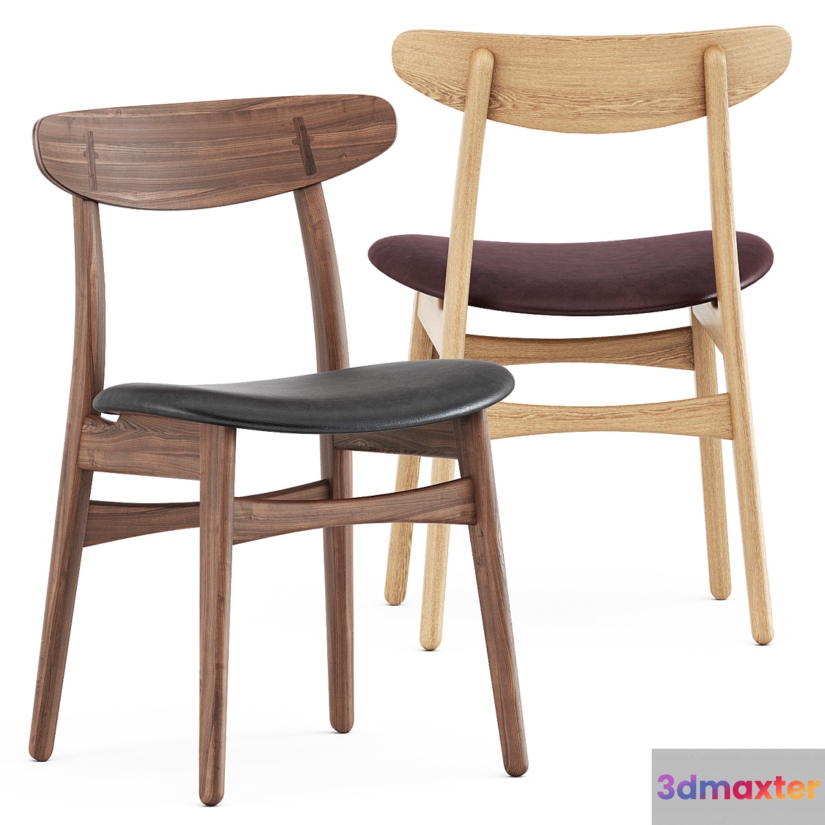CH30P chair by Carl Hansen - No.2 3D Max