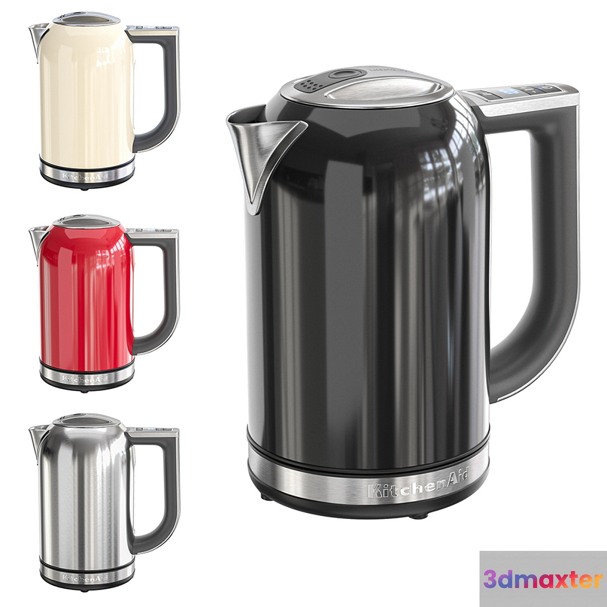 Kettle KitchenAid 5KEK1722 3D Max