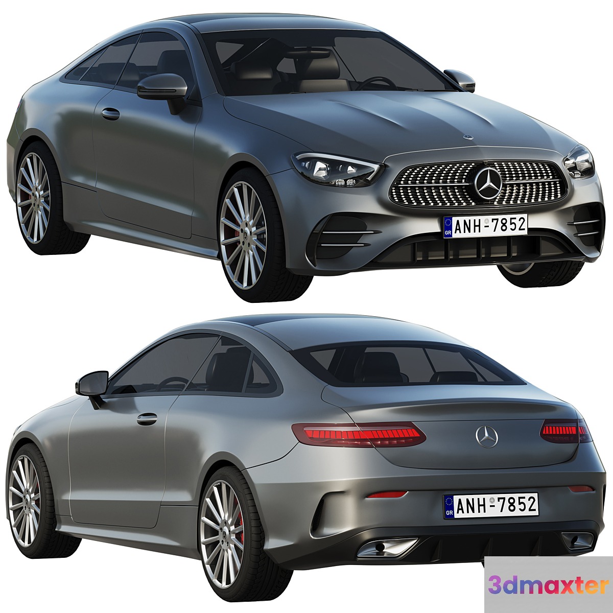 Mercedes-Benz E-Class Coupe AMG-Line 2021 3D Max