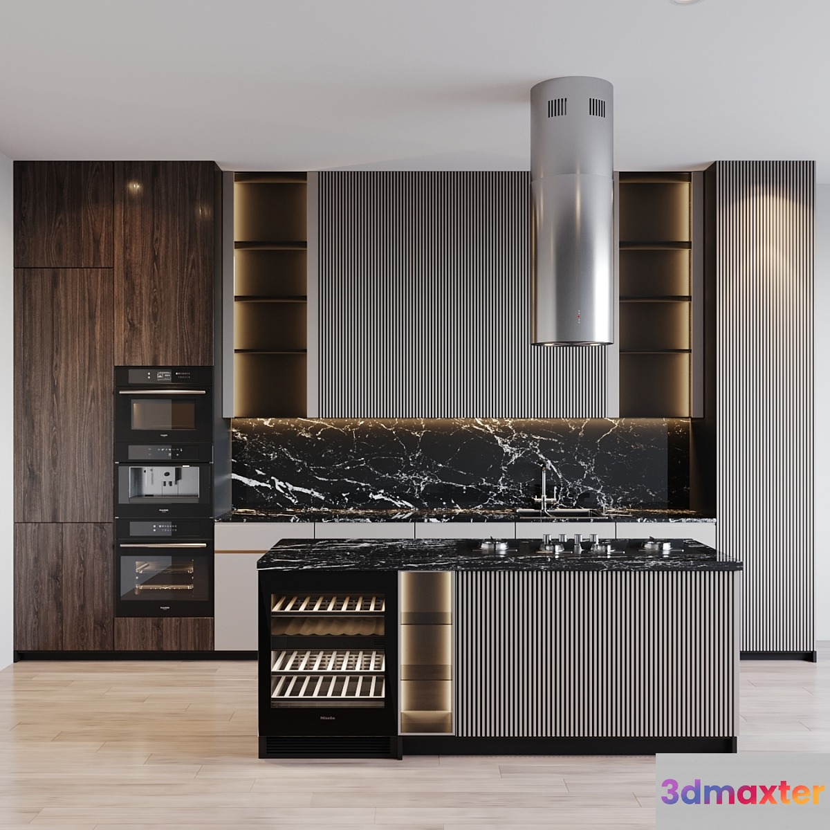 kitchen modern 35 3D Max kitchen modern 35 3D Max