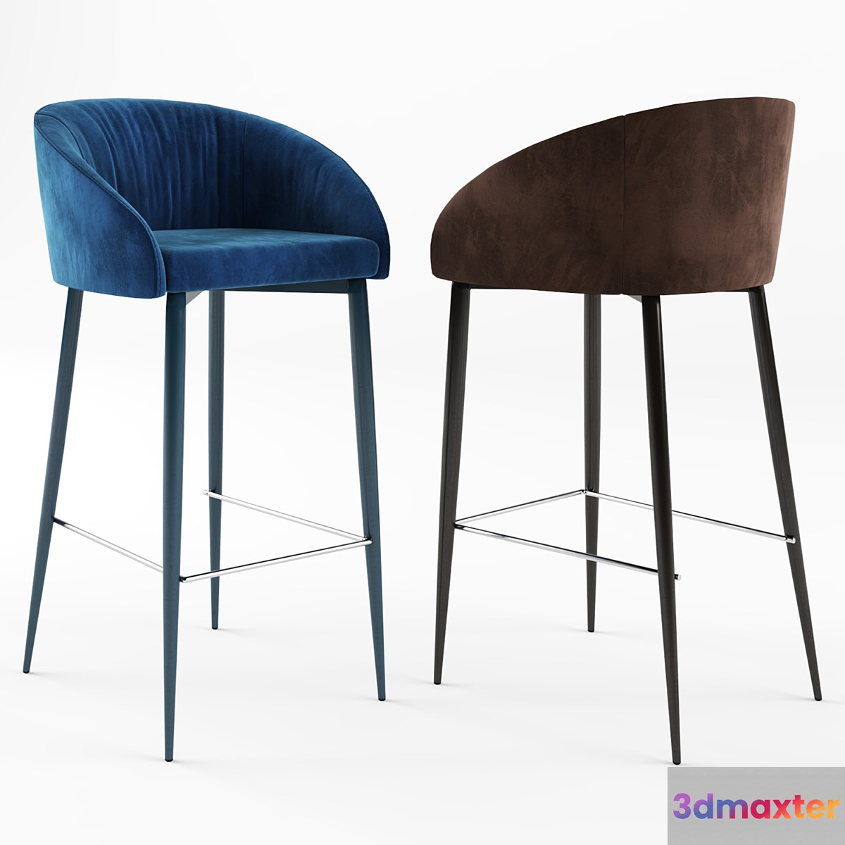 Nicolas Elbe bar stool 3D Max