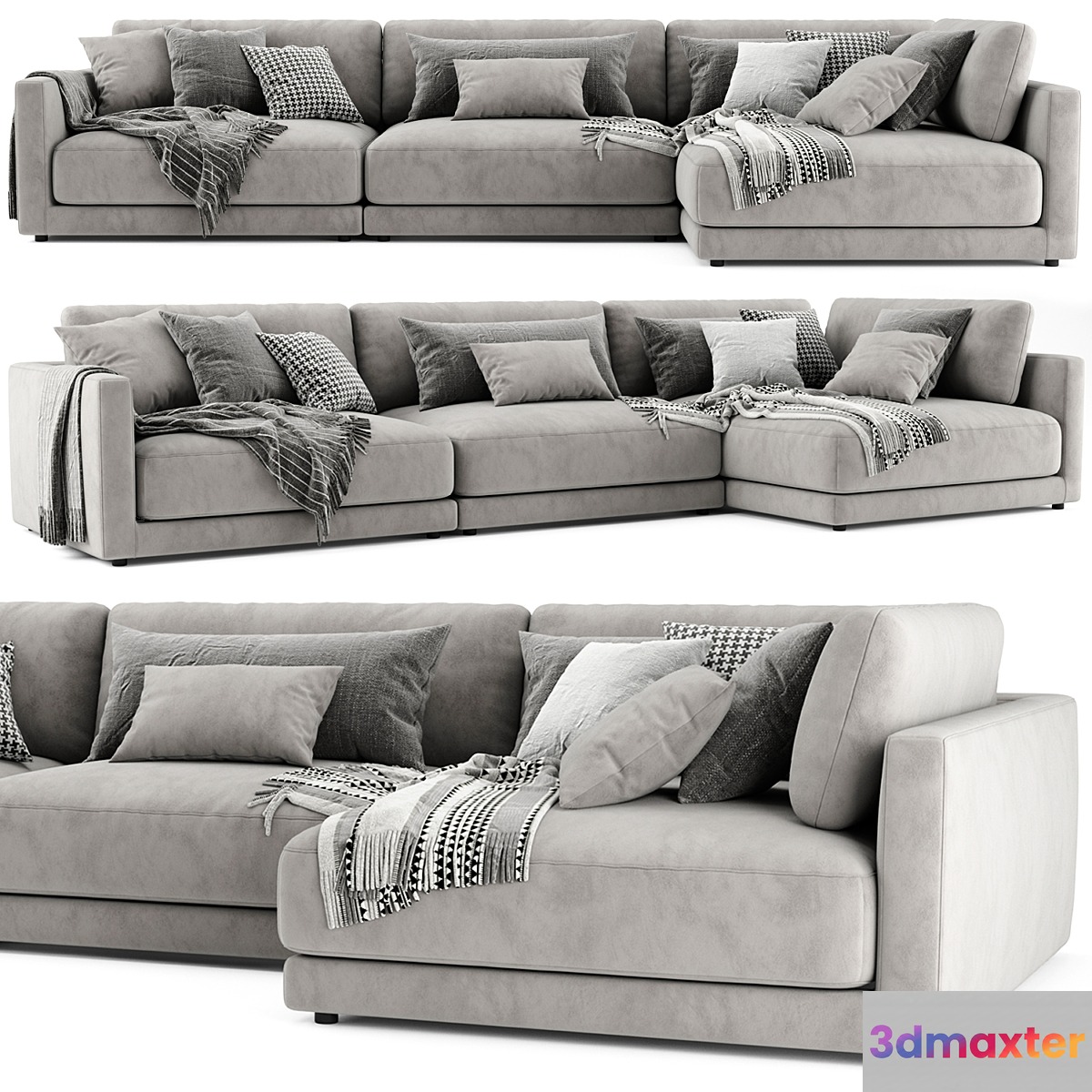 Blanche Katarina Chaise Longue Sofa - No.4