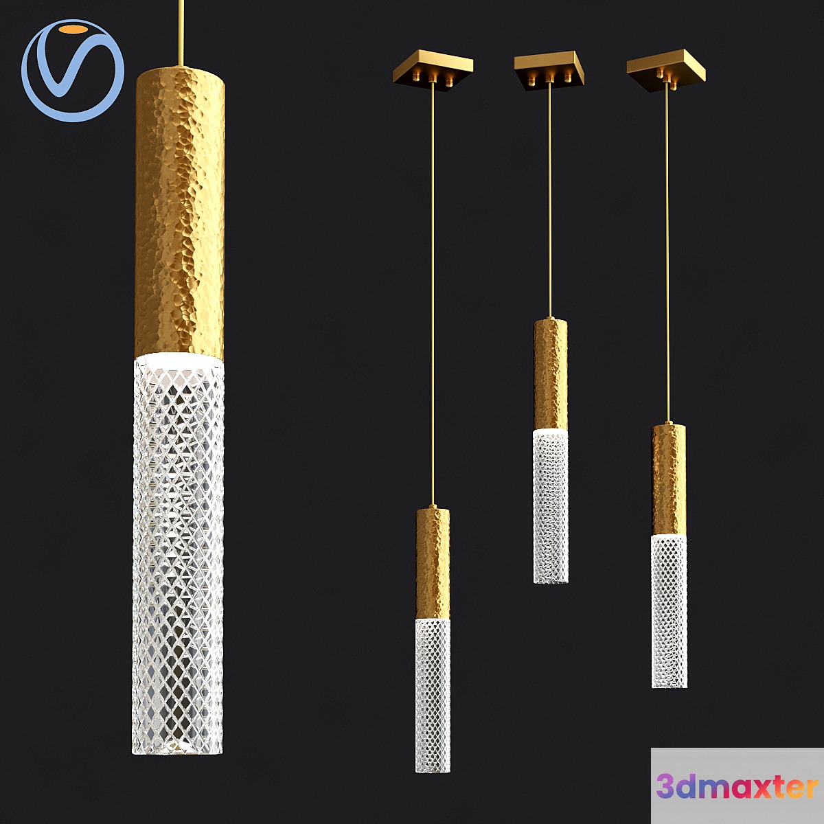 Pendant lamp 3D Max