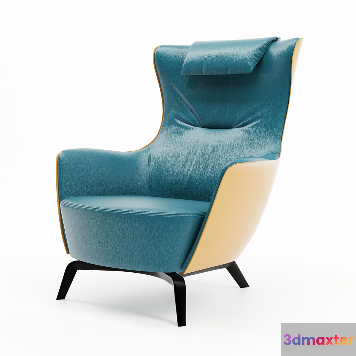 Poltrona frau mamy blue - No.2 3D Max