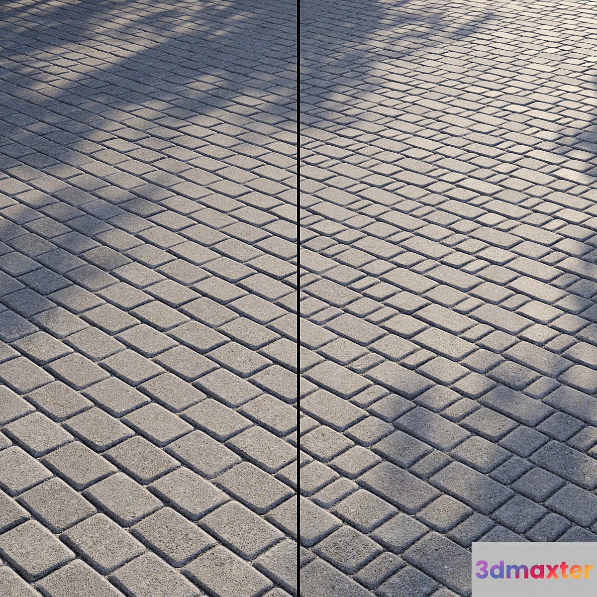 Paving Type 1 Set 6 3D Max