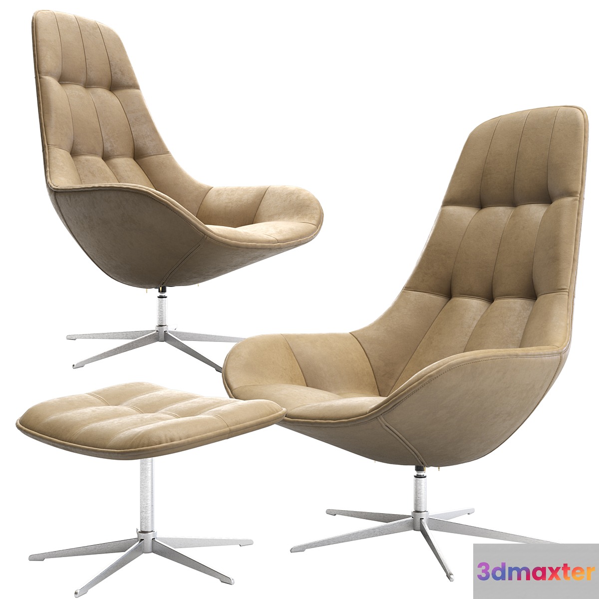 Armchair BOSTON by BoConcept 3D Max