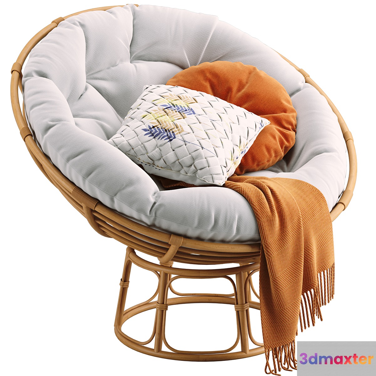 Papasan armchair scandinavian