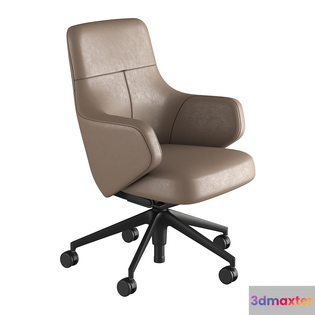 Grand executive lowback 3D Max