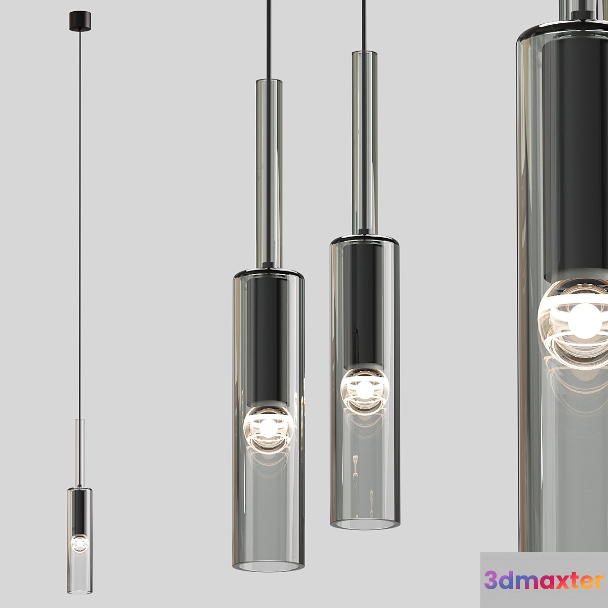 Aliexpress | Contemporary pendant lights 080 3D Max