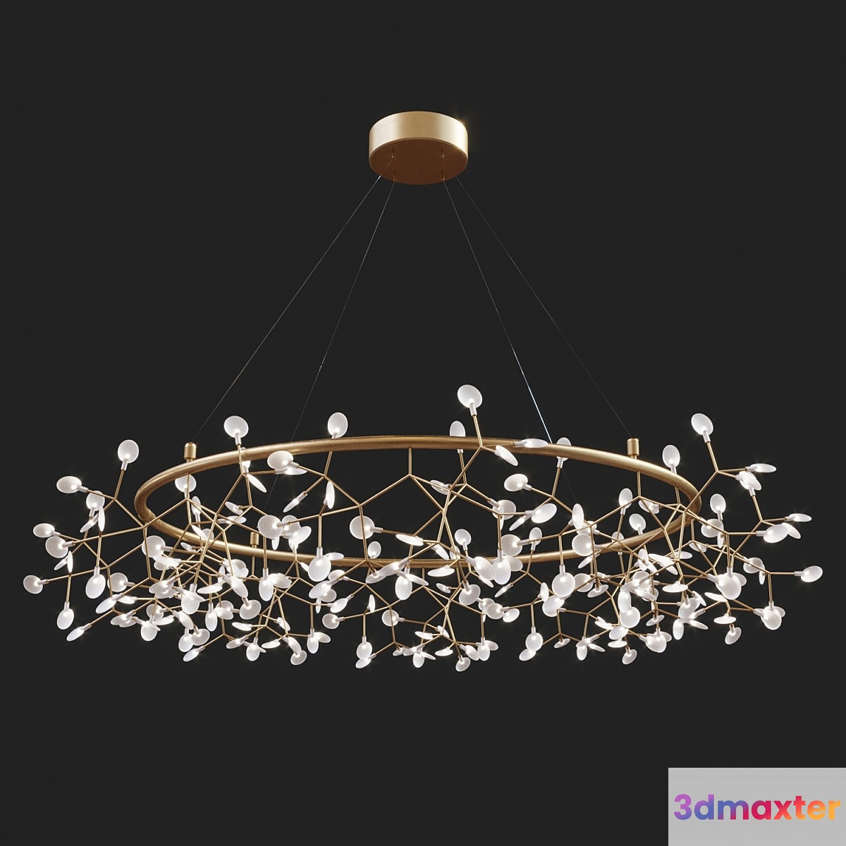 Chandelier Moooi Heracleum 3D Max