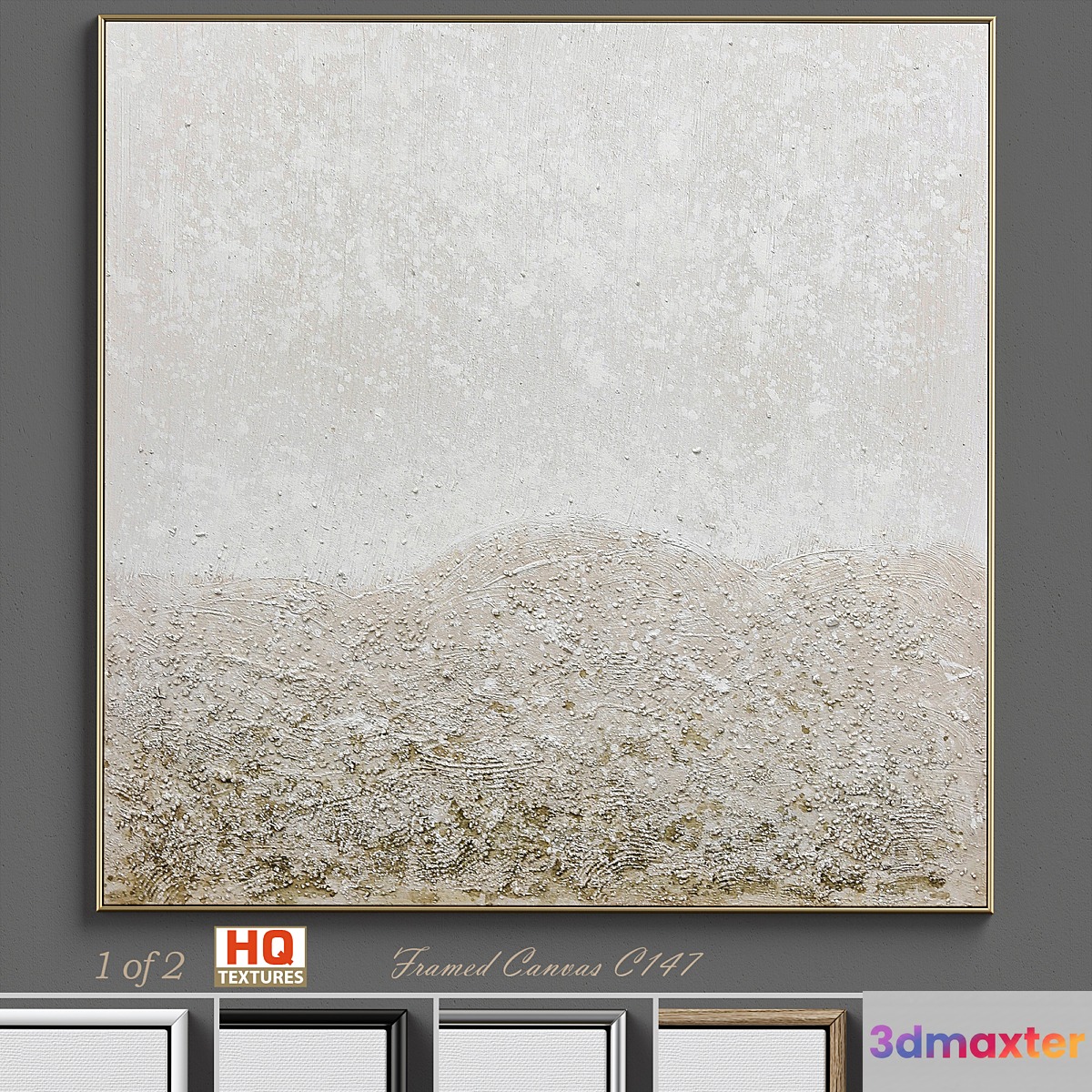 Large Living Room Wall Art C-147 3D Max