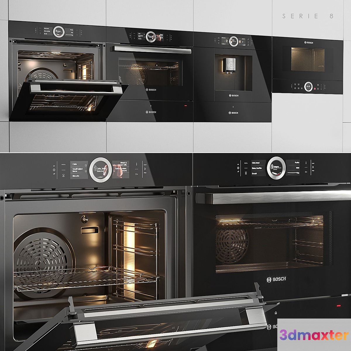 Bosch Serie 8 Collection 3D Max