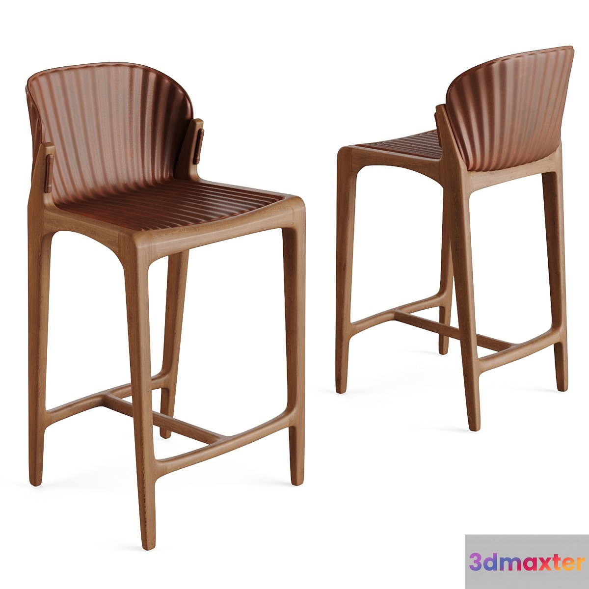 Bar stool. Luisa estudiobola 3D Max