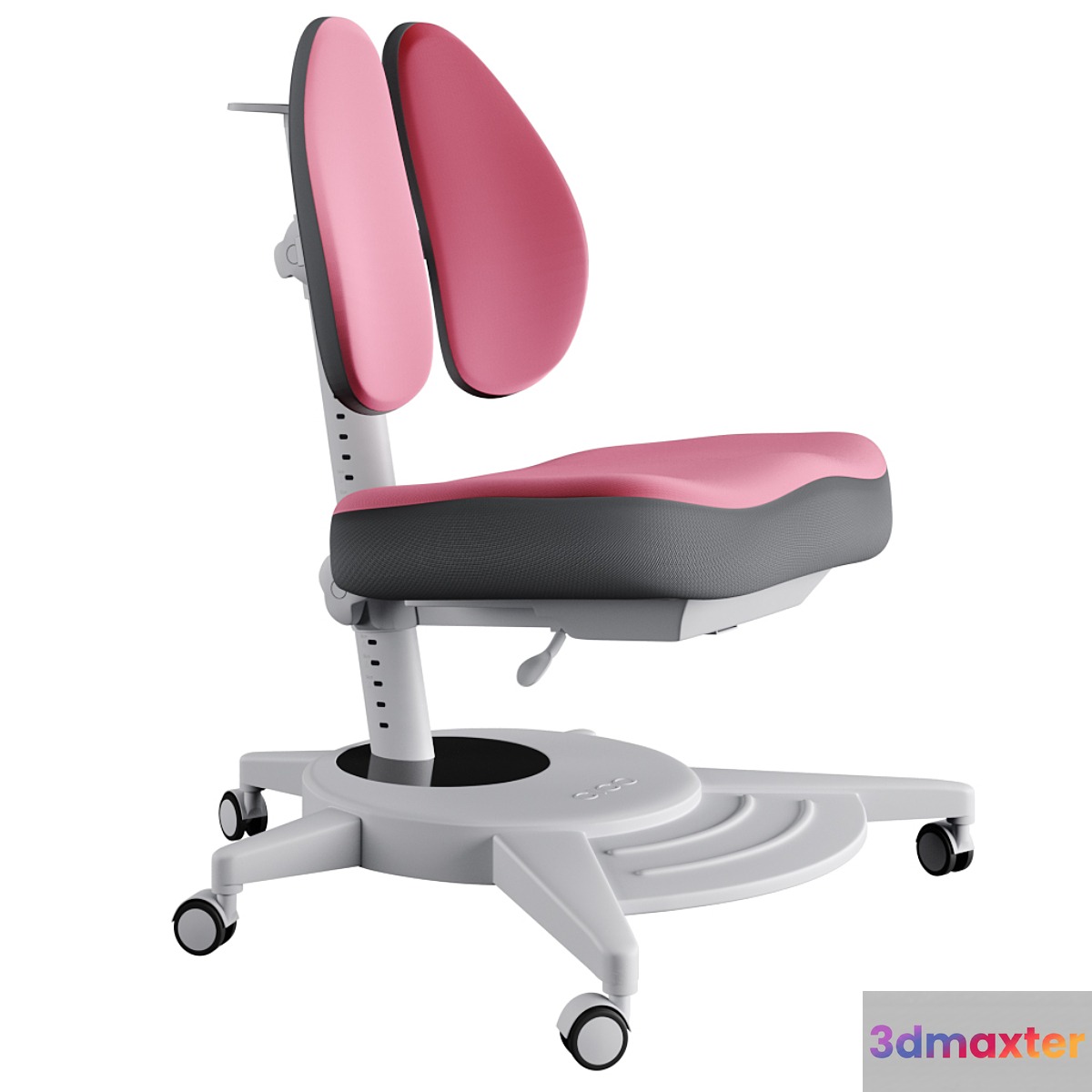 Orthopedic child seat pittore pink fundesk 3D Max