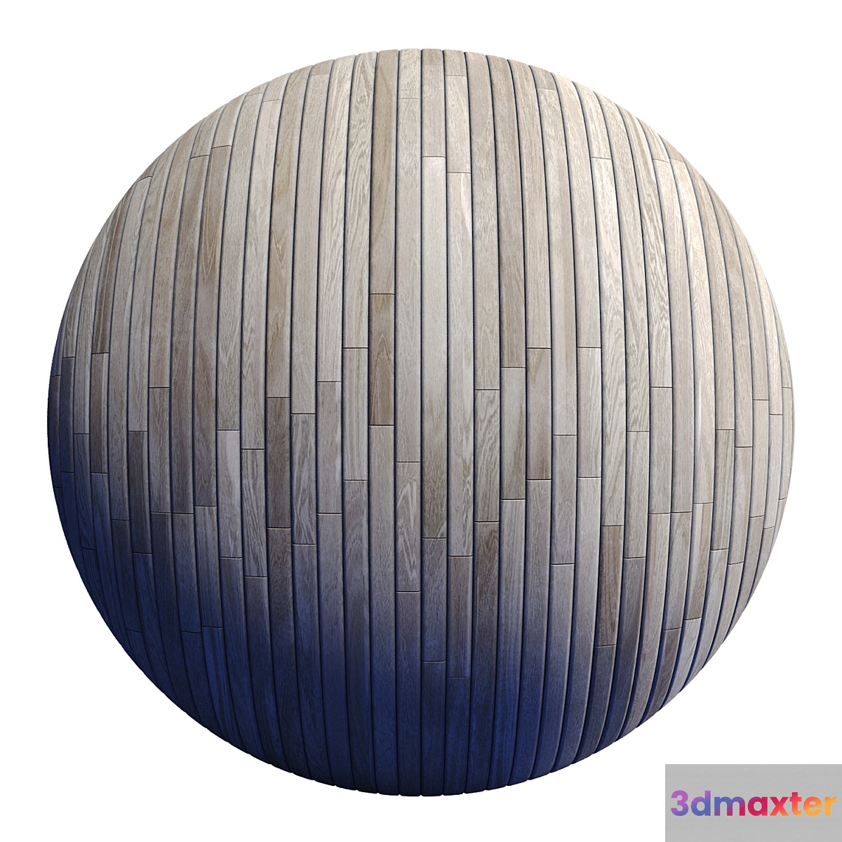 Striped Wood + Light Panels H _ PBR 4K _ 2 Mats 3D Max