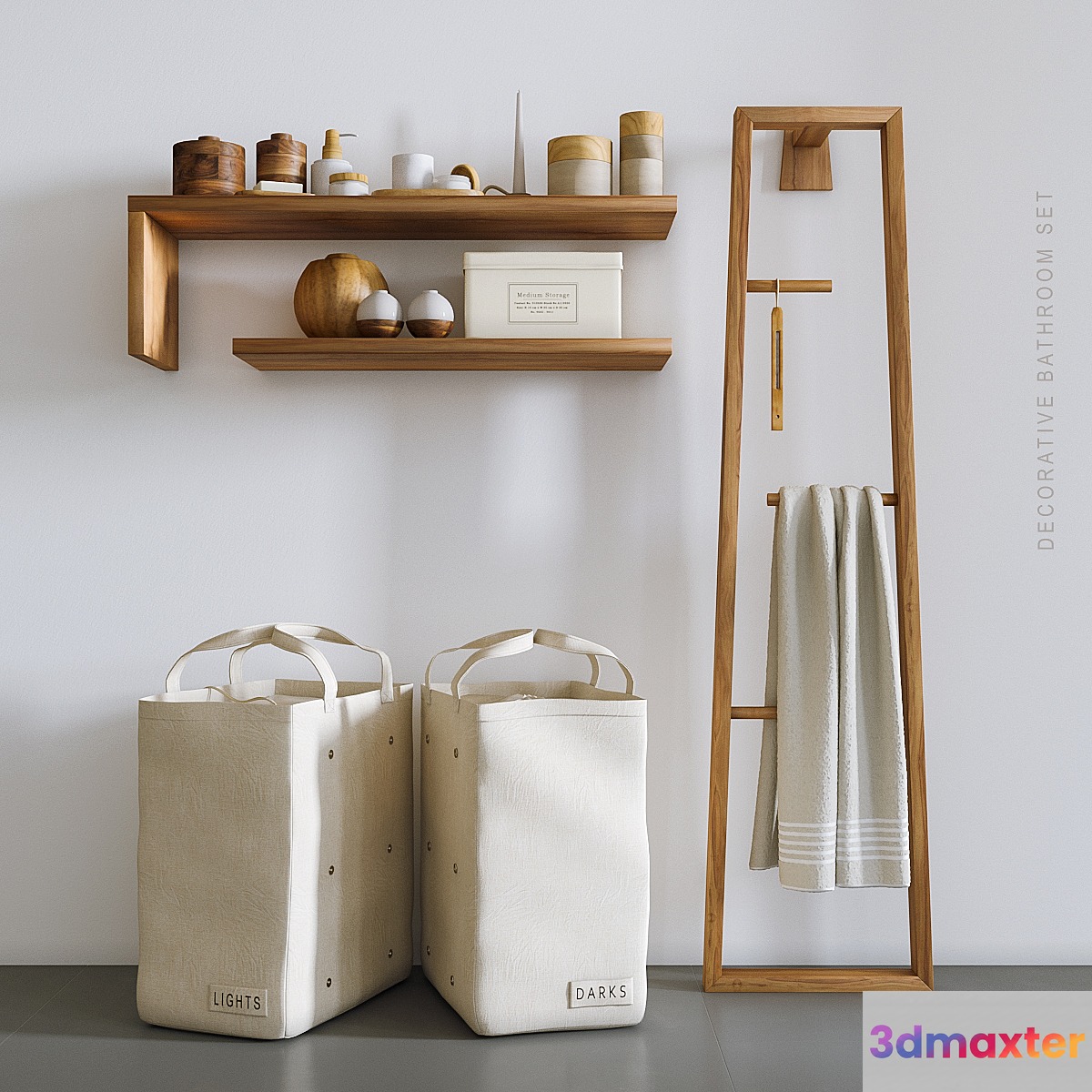 Decorative set for bathroom # 12