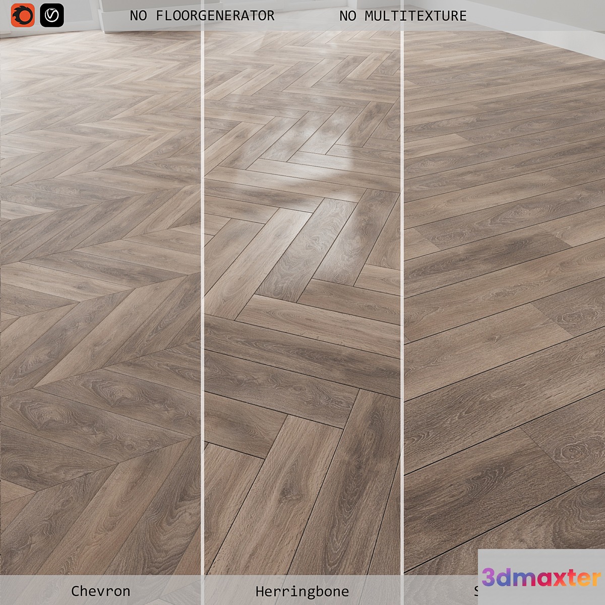 Floor laminate 218 Palace oak 3D Max