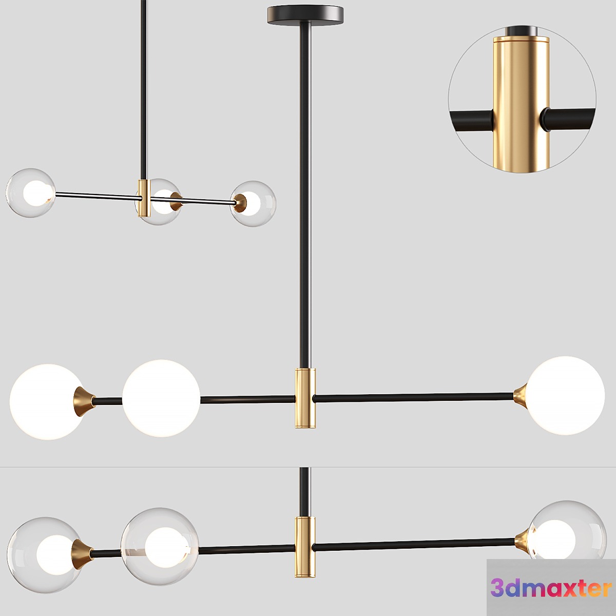 Aliexpress | Scandinavian lamp 084 3D Max