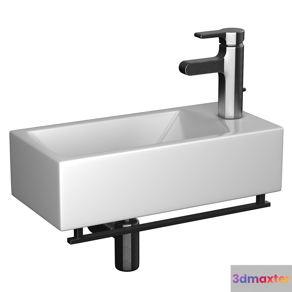 mini sink Alfi Brand Small Modern & Jacob Delafon Singulier mixer 3D Max