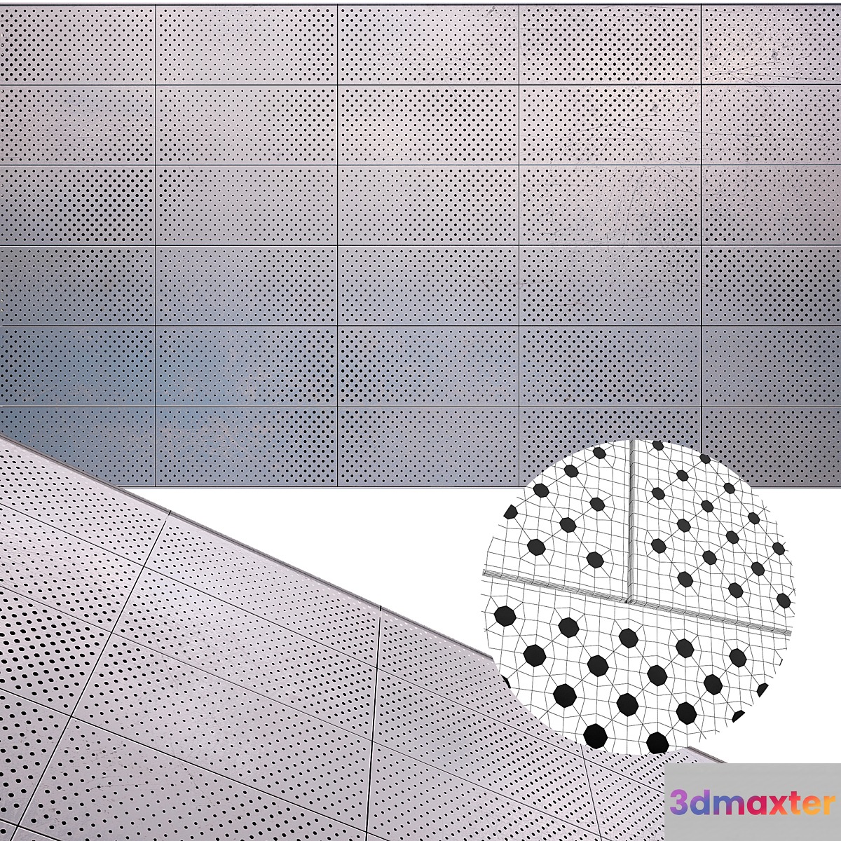 perforated panel 32