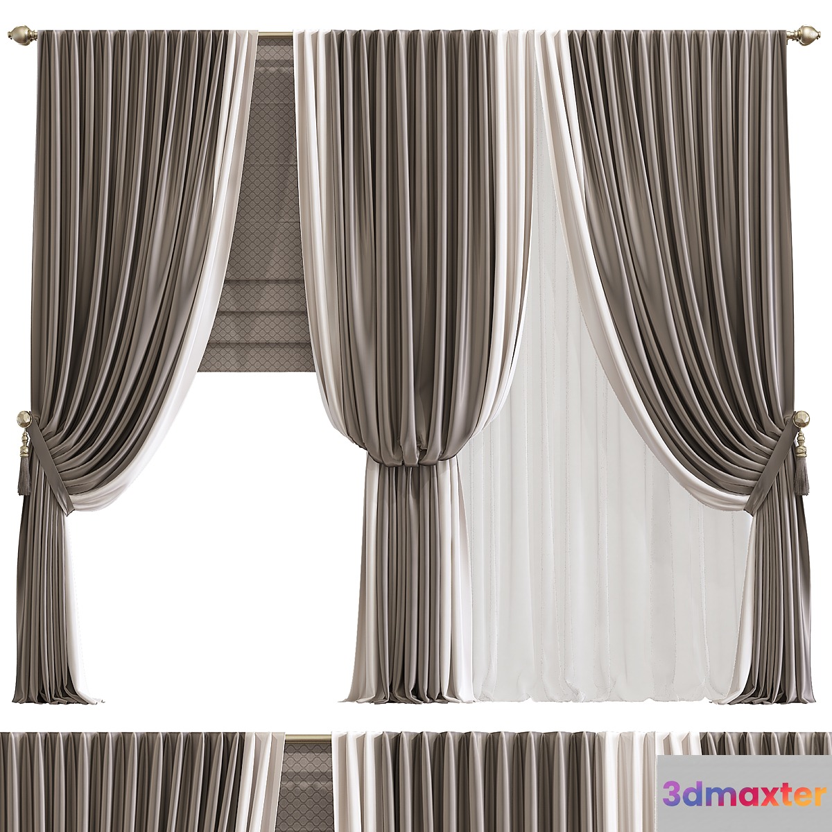 Curtain 792 3D Max