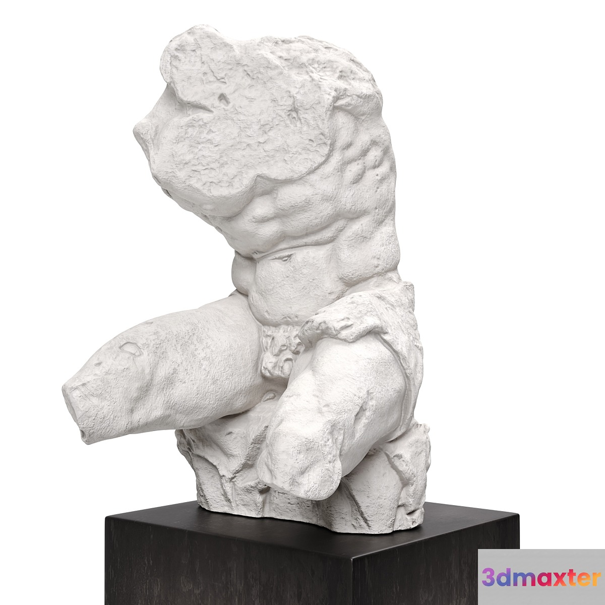 The Belvedere Torso plaster 3D Max