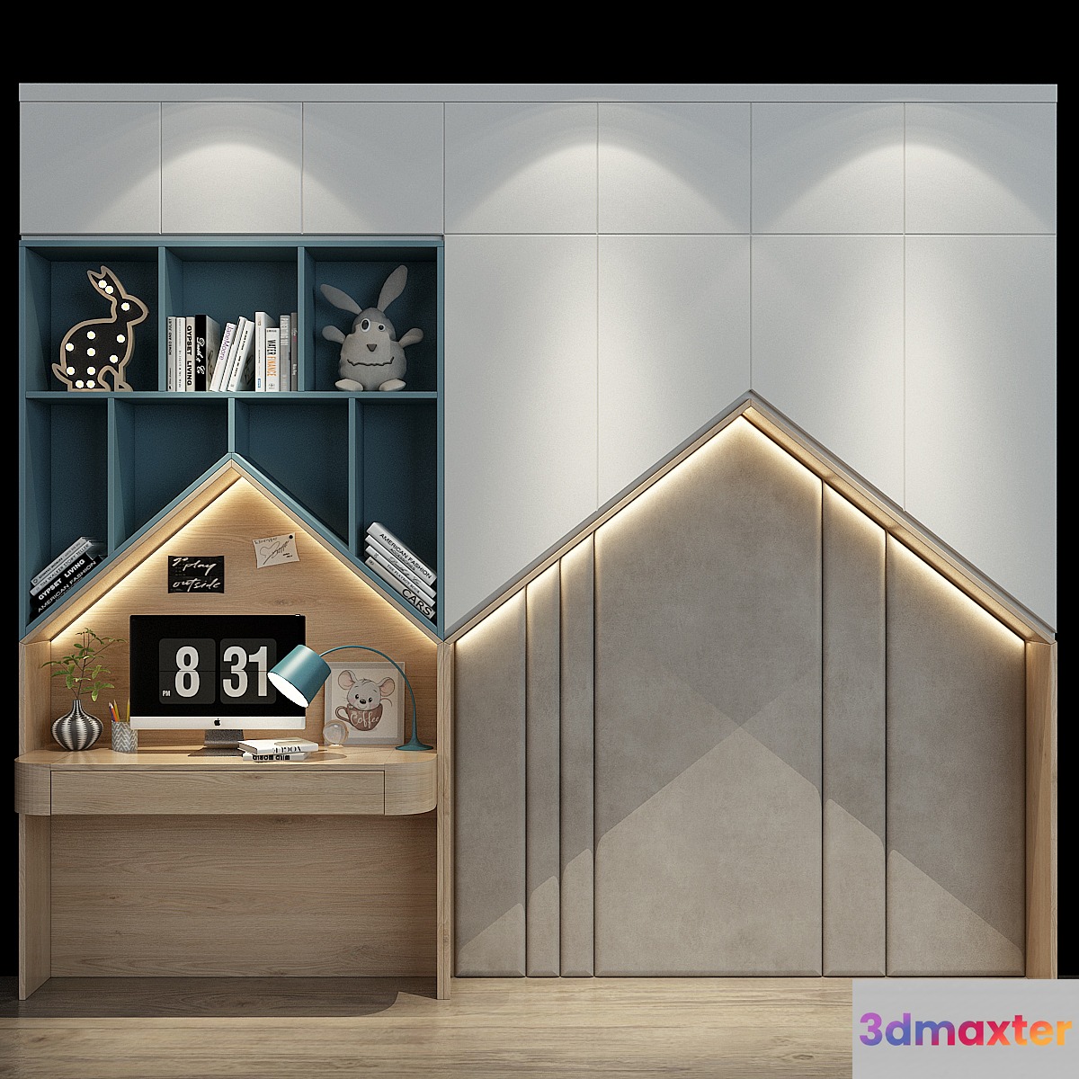 Furniture for a children 0311 3D Max