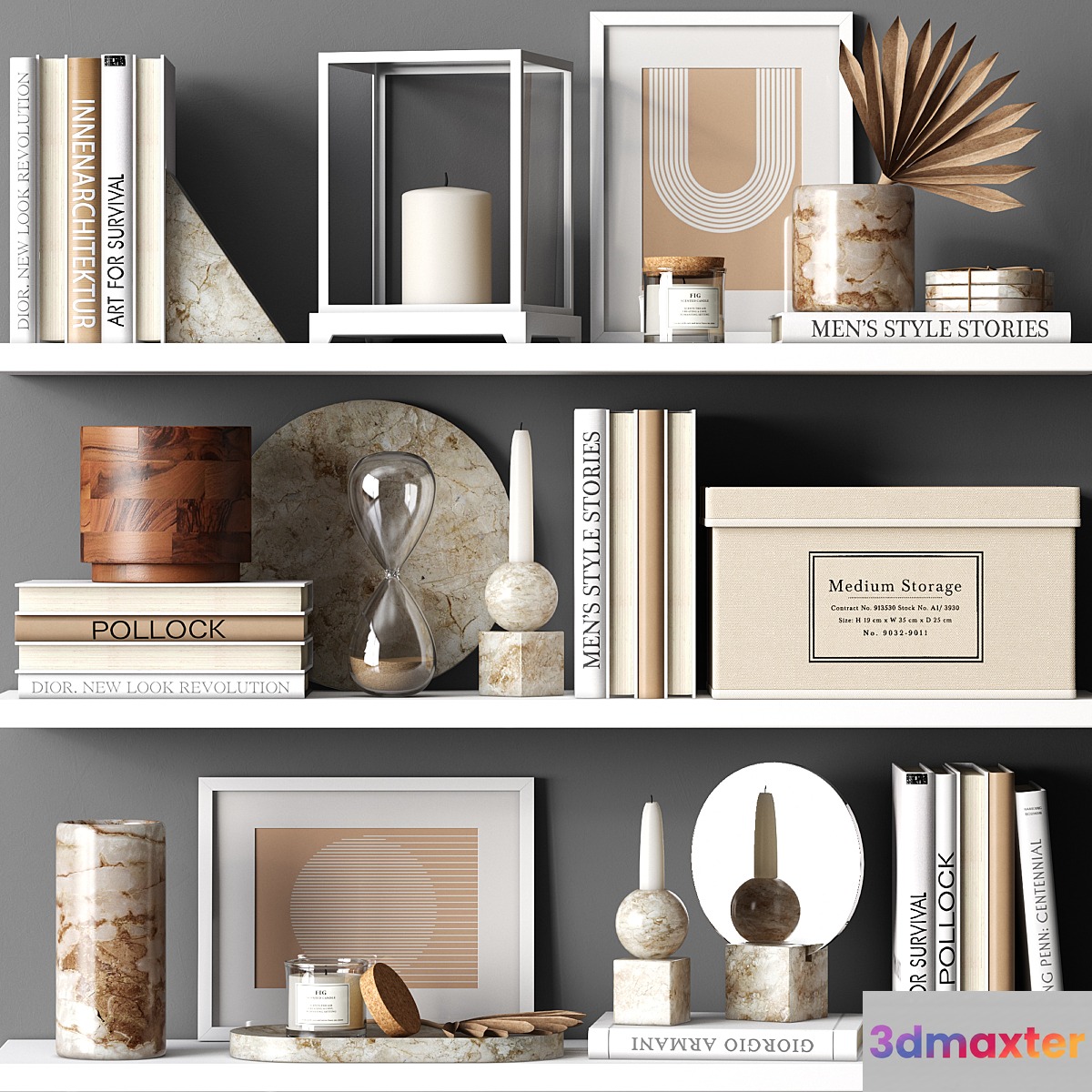 Decor set MARBLE