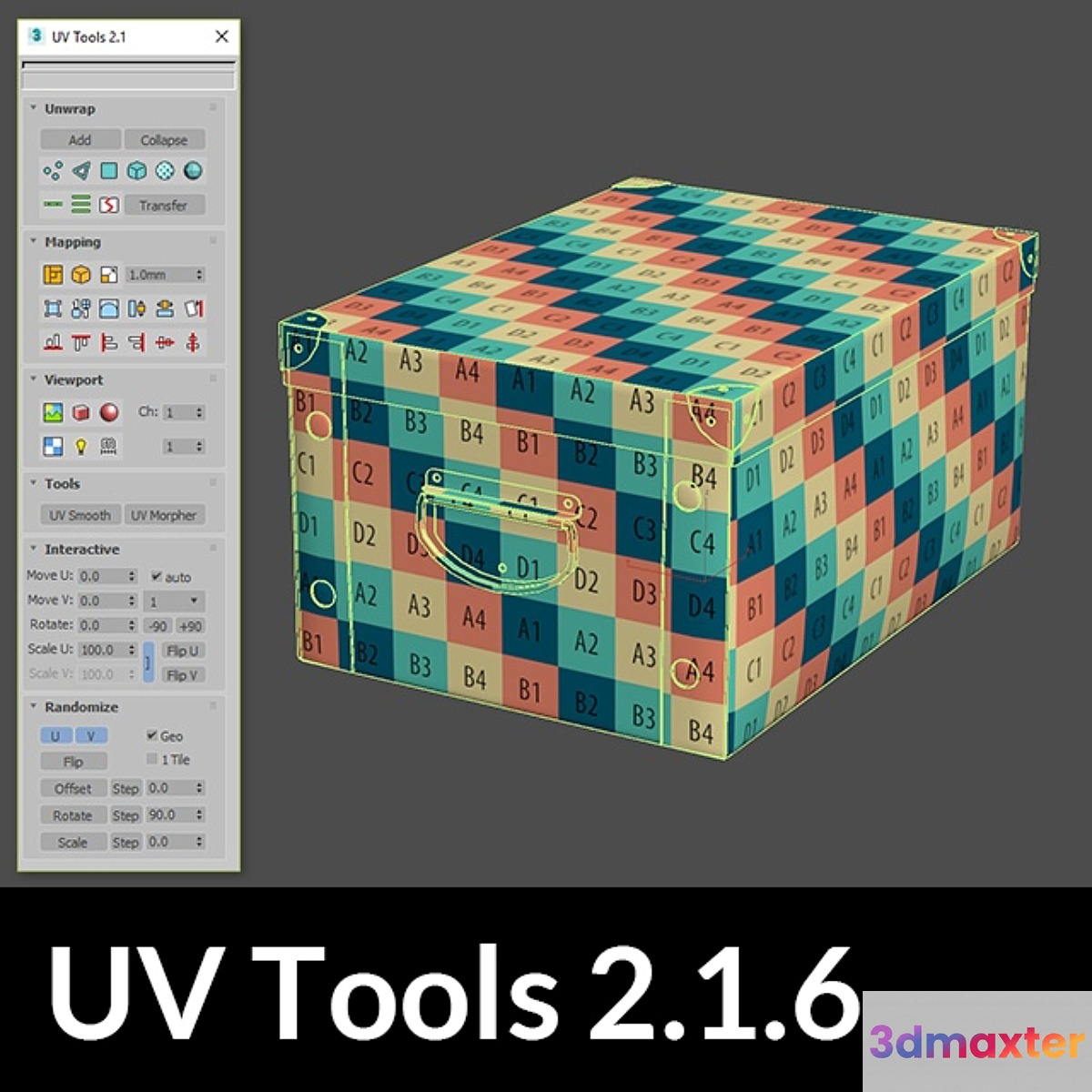 UV Tools 2.1.6 3D Max