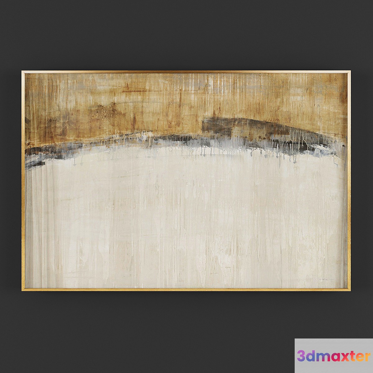 Collection of paintings N154 3D Max