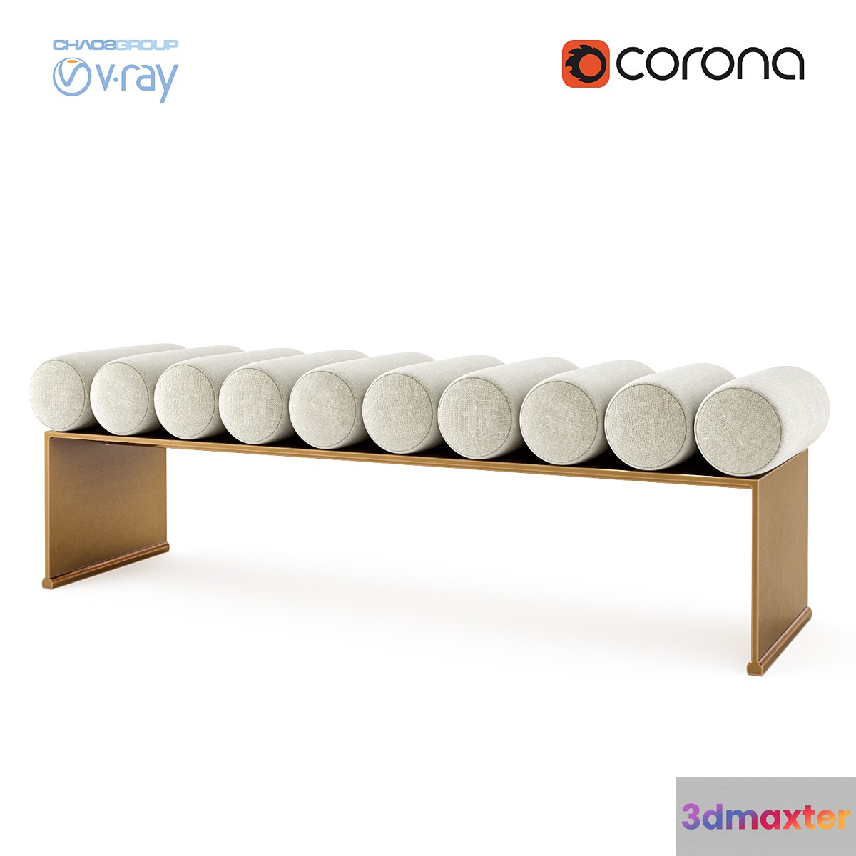 Baker Furniture Runway bench baa3216