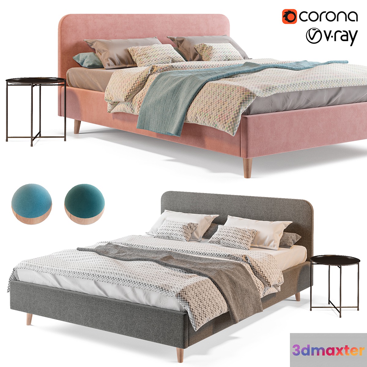 Lightsey bed divan.ru 3D Max