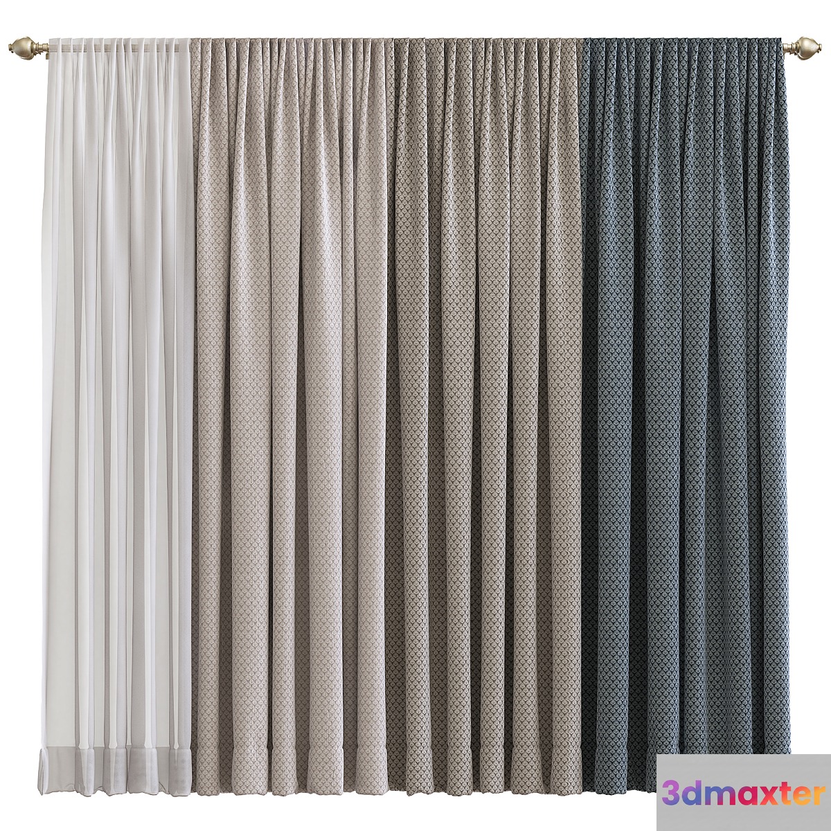 Curtain 794 3D Max