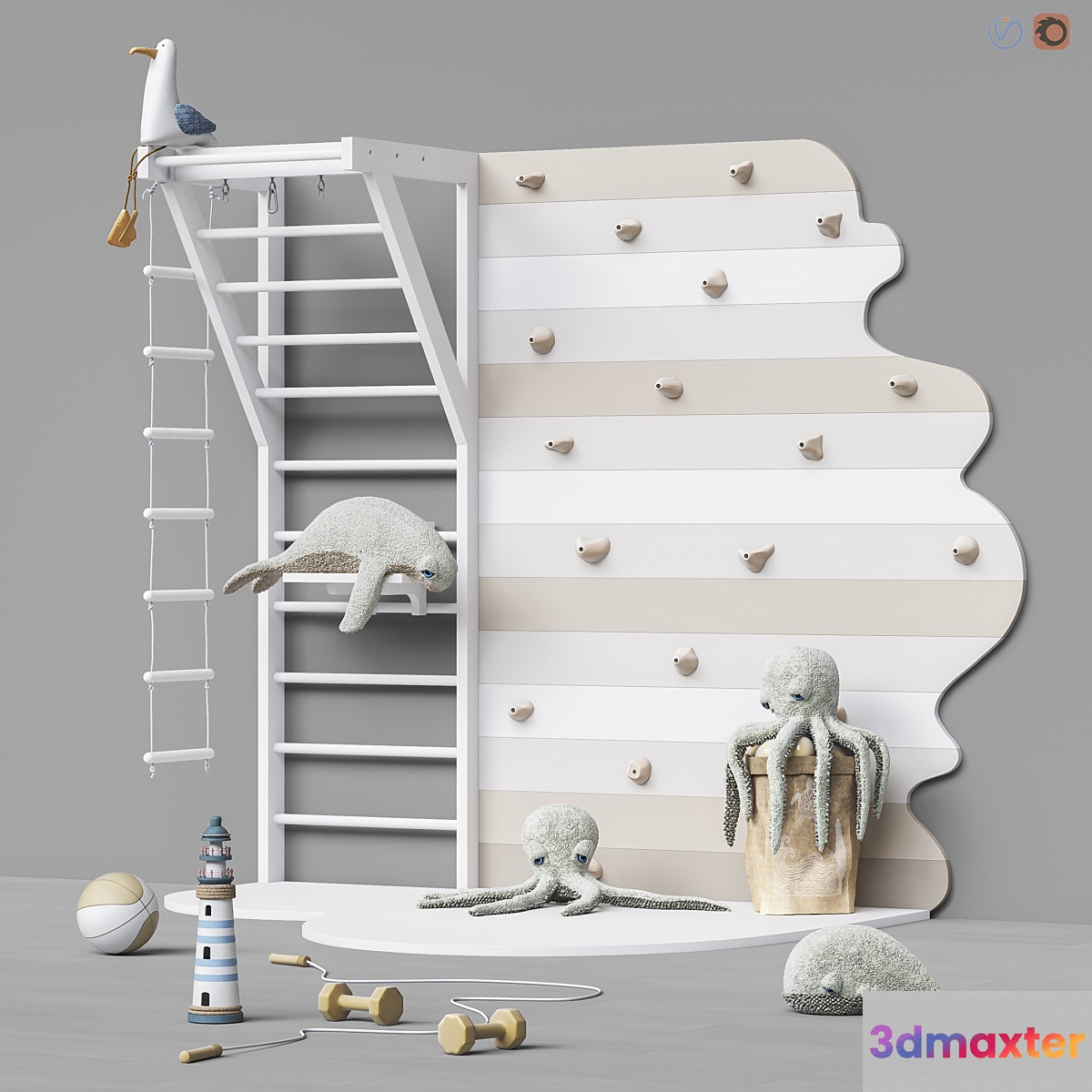 Toys and furniture set 89