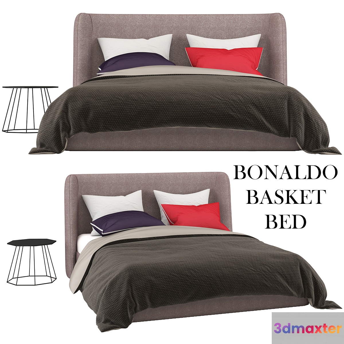 BONALDO Basket Bed 3D Max