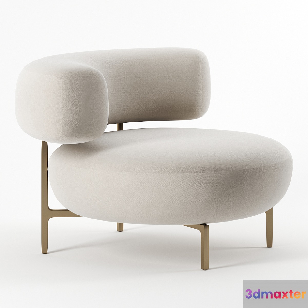 Ella armchair by Piet Boon 3D Max