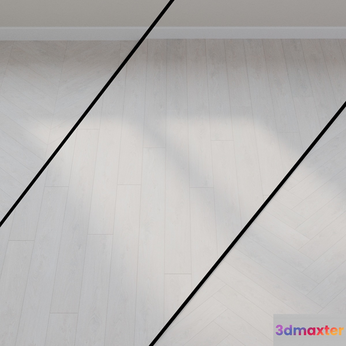 Laminate Oak Manitoba Rustic Finish structure 3D Max