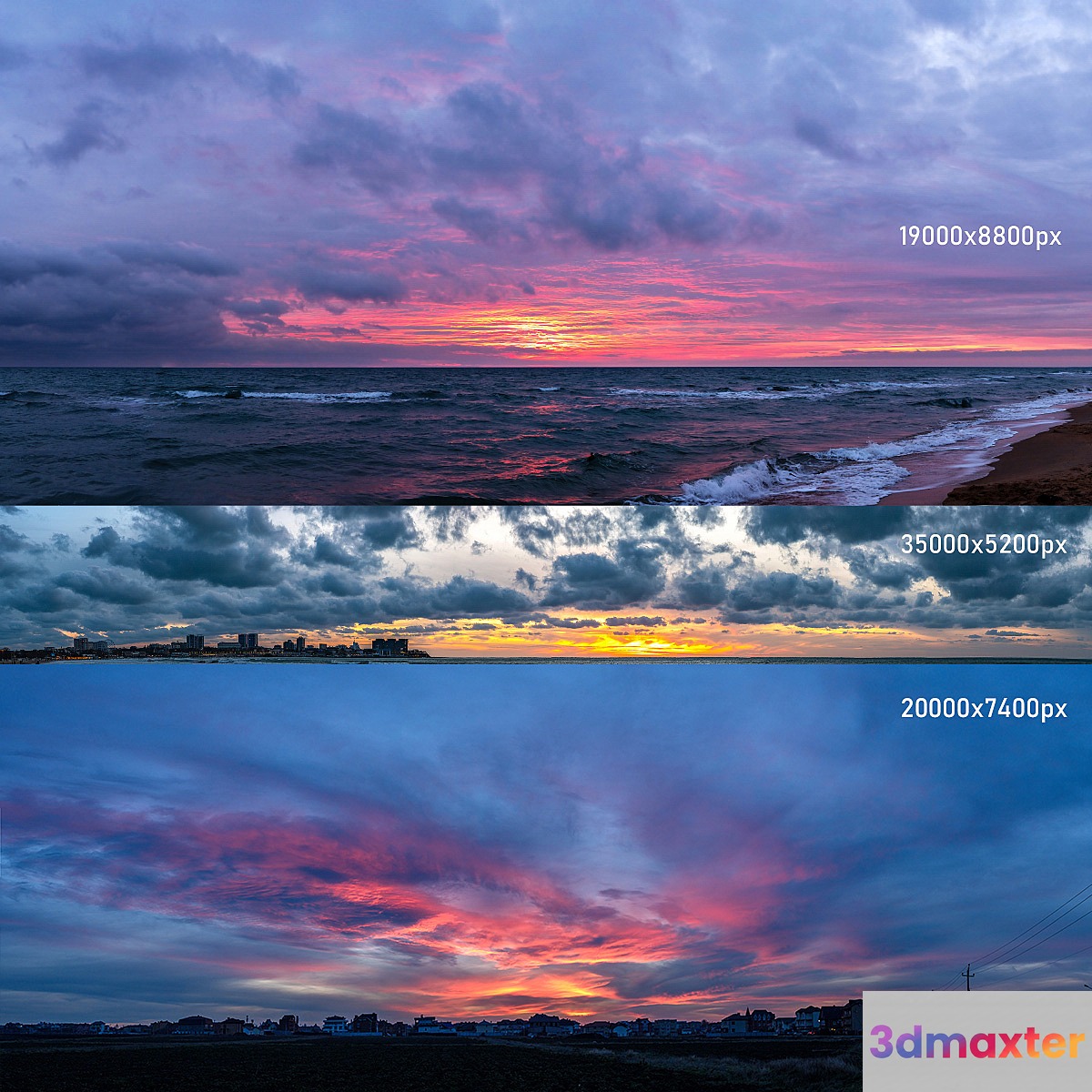 Background outside the window. Sunset v4
