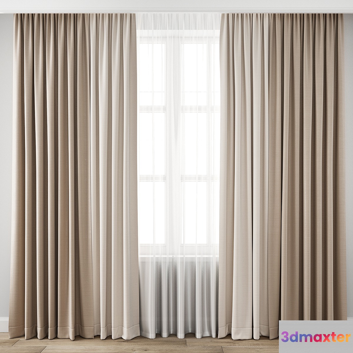 Curtain 159 3D Max