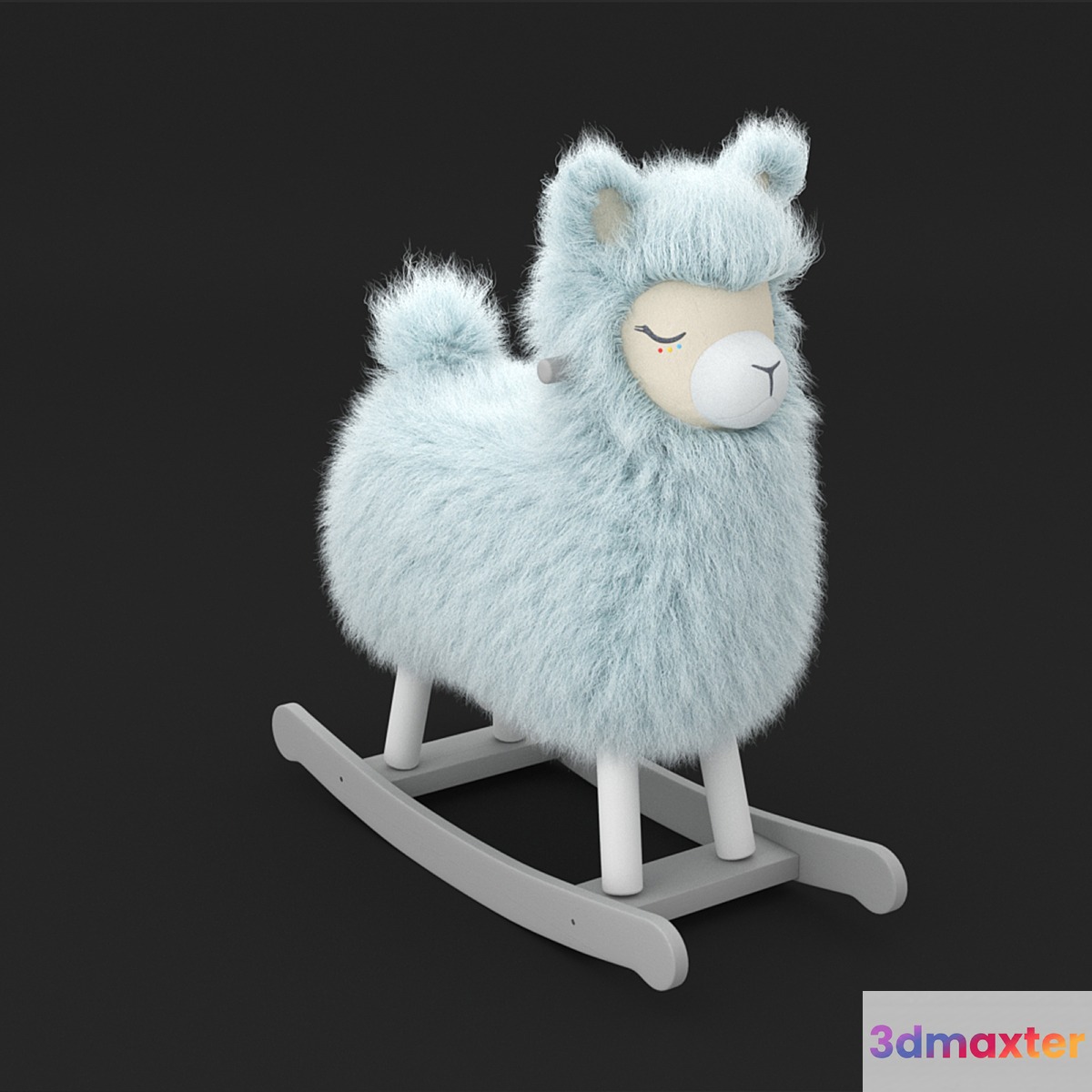 Rio rocking llama 3D Max