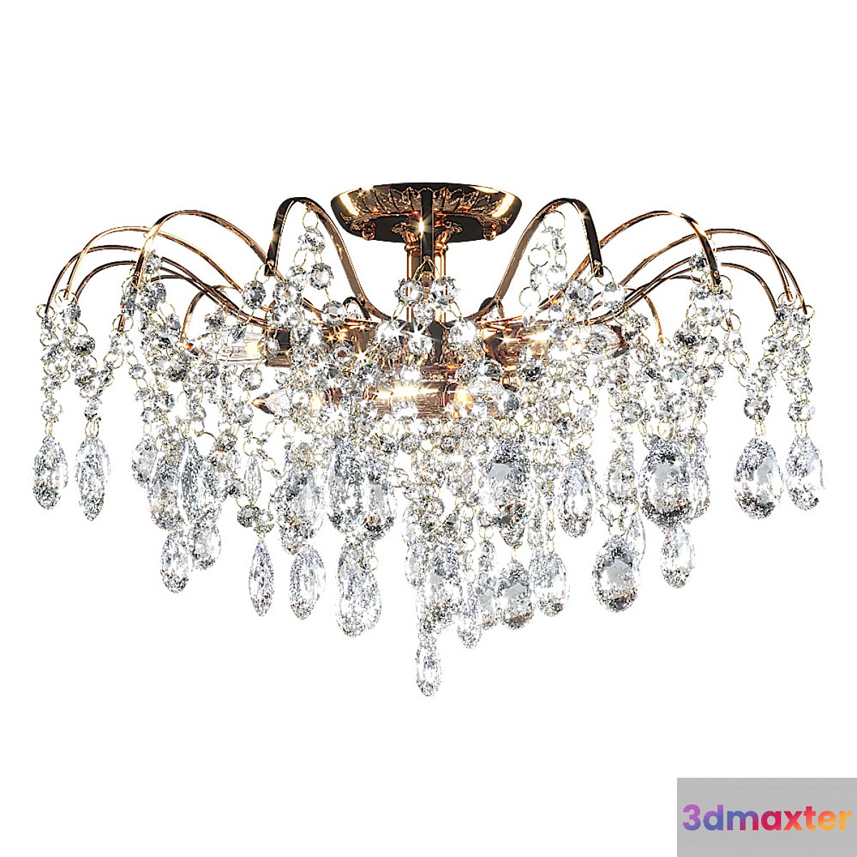 Chandelier MW-Light Breeze 464017406 3D Max