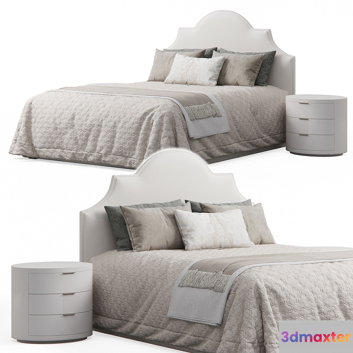Sedgefield Headboard Upholstered Bed - No.2