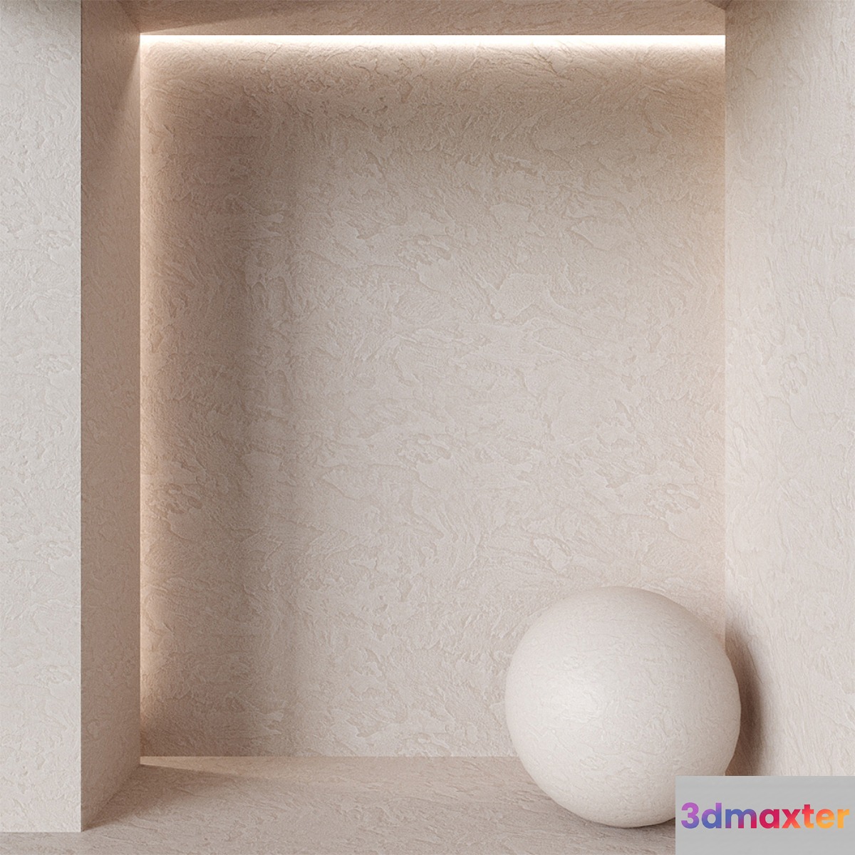 Decorative Plaster # 58 3D Max